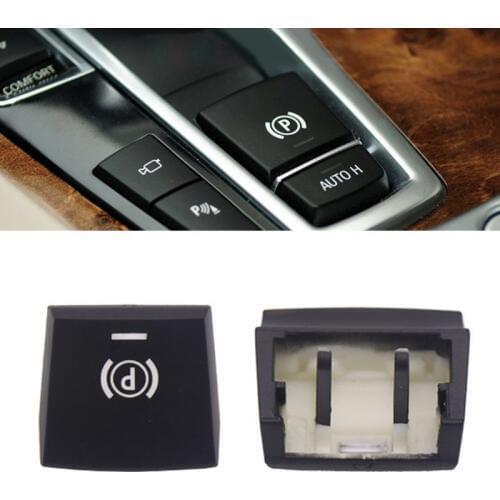 Car Handbrake Parking Brake P Button Switch Cover For BMW 5 7 F01 F02 F07 F10 X7JF