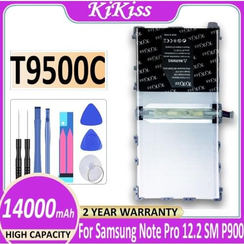 Free tool 14000mAh For Samsung Galaxy Note Pro 12.2 SM P900 P901 P905 Tablet Li-ion Polymer Battery T9500C T9500E T9500U T9500K