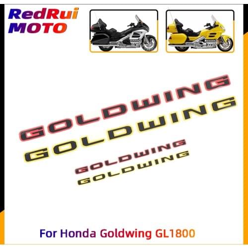 For Honda Goldwing GL1800 1100 1200 1500Tour F6B Motorcycle 3D Battery Cover Emblem Side Fairing Stickers Decal Logo Symbol Mark
