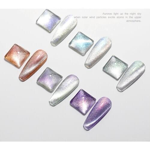 HNUIX 7ml 3D UV Clear Gel Dip Nail Art Gel Varnish Manicure Universal Wide New Color Phototherapy Cat Eye Gel Nail Polish