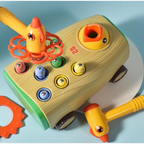 Montessori Magnetic Toys For Baby Boy 1 Year Old Children Child Magnetic Bird Feeding Toy Educational Kids Early Educational Toy