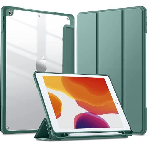 Magnet Case for iPad Pro 11 M1 2021 Built-in Wireless Charging Pencil Holder Cover for iPad Pro 11 inch 2020 A2228/A2068 Funda