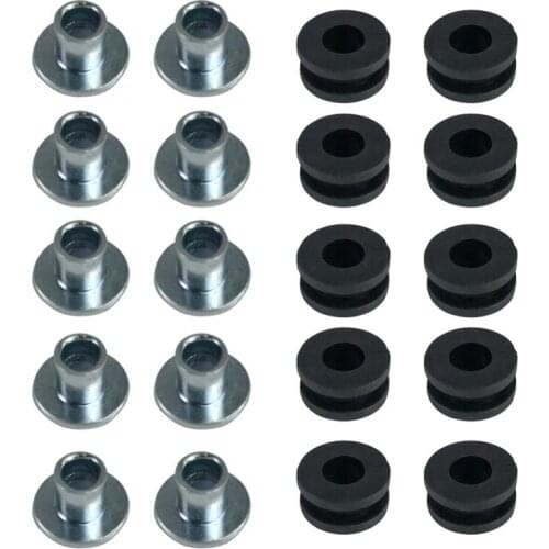 Cross-border Motorcycle Rubber Grommet Bolt Pressure Relief Cushion Kit Replacement Accessories for Honda Suzuki Fairing Yamaha