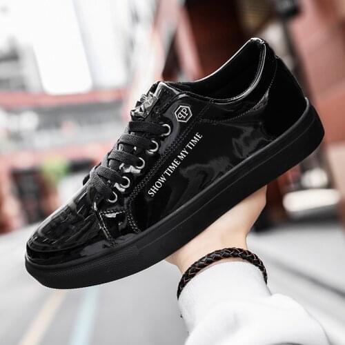 Mens Fashion Casual Shoes Comfortable Vulcanize Shoes Men Flat Driving Shoes Zapatillas Hombre