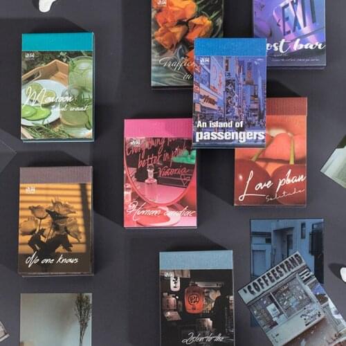 60PCS/lot DIY Hand Account Material Stickers For Scrapbooking Planner Stationery Diary Gift Card Decor Craft