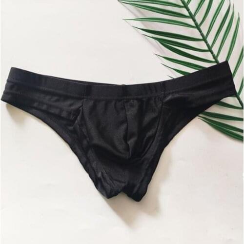 New Mens Underwear T-Back G-String Briefs Sexy Breathable Tangas Thong Lingerie High Quality Erotic Soft Briefs Costume