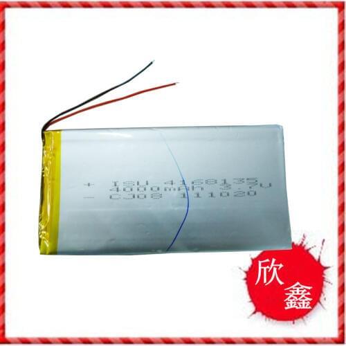 Polymer lithium battery PL4168135 Tablet PC battery high capacity battery Rechargeable Li-ion Cell