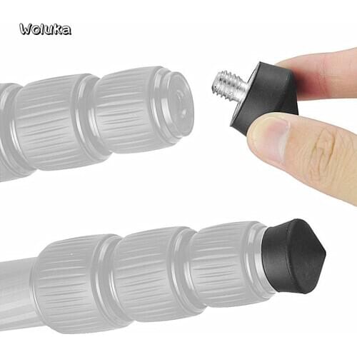 Tripod Rubber Leg Pads SLR camera tripod pin Universal Accessory 3/8 screw rubber footrest Rubber foot pads T18