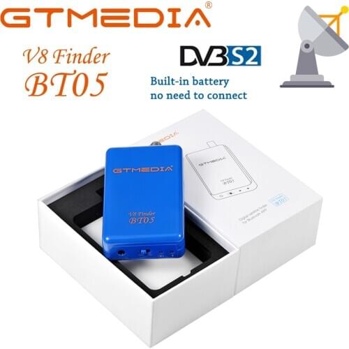 GTMEDIA Satellite v8 Finder BT05 Satellite Finder Satellite Signal easy operation through ios or android system with bluetooth