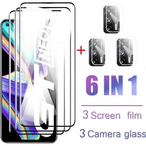 Glass on Realme GT 5G Tempered Glass For Oppo Realme GT Neo Camera Screen Protector Full Cover Ultra-thin Realme GT Neo Flash