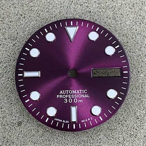 29mm Watch Dial Luminous Watch Dial for NH36/4R36/7S Movement Watches Modification Part