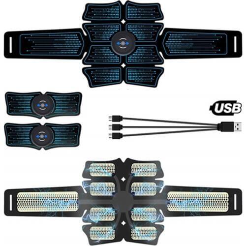 ABS Abdominal Muscle Trainer Electric Press Stimulator Slimming Fitness EMS Exercise Machine Home Gym Fitness Equipment Training