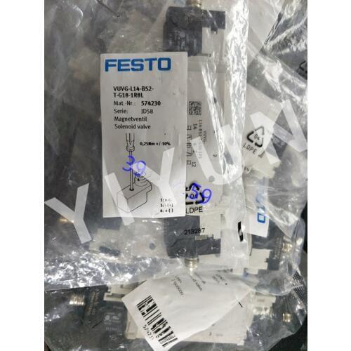 VUVG-L14-B52-T-G18-1R8L 574230 VUVG-B10-M52-MZT-F-1P3 574367 VUVG-B10-P53C-ZT-F-1T1L 573419 FESTO Solenoid valve