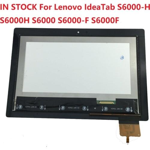 LCD assembly For Lenovo IdeaTab S6000-H S6000H S6000 S6000-F S6000F LCD Display Touch Screen Digitizer Glass