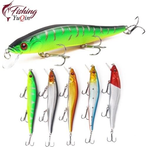 1PCS Minnow Fishing Lures14cm 23g Artificial Floating Wobbler Fishing Hard Bait Swimbait Jig Crankbait Fishing Tackle Lures