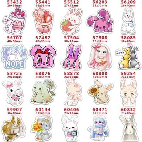 10 Pcs Cartoon Planar Resin Cabochons PR55432