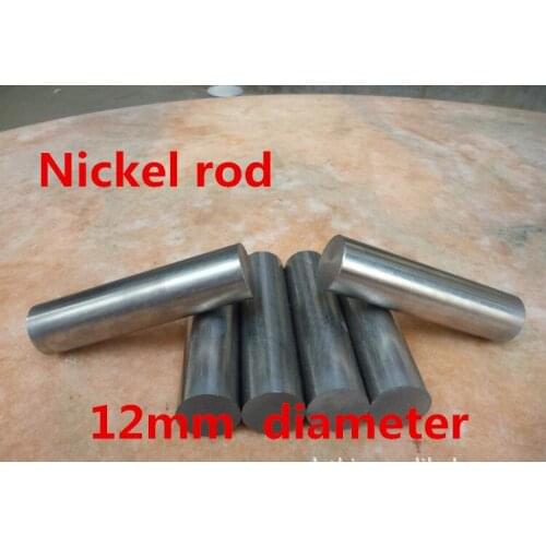 12mm diameter 500mm length Pure nickel rod Nickel content of 99.96% Nickel rod N4 N6 nickel stick