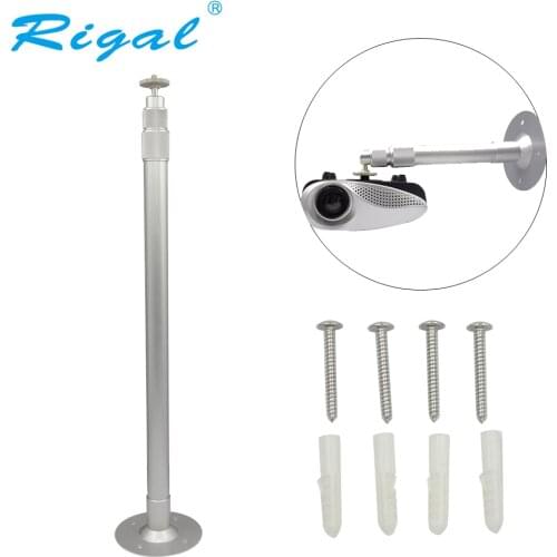 40cm 60cm Projector Bracket Mount 360 Degree Swivel Extendable Screw 6mm Mini DLP Projector Holder Ceiling Hang Mount Stand