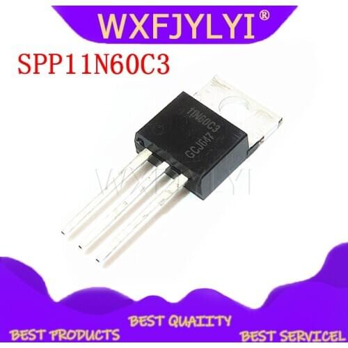 5pcs/lot SPP11N60C3 11N60C3 TO-220 600V 11A new original