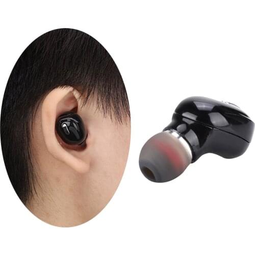 1 PC Wireless Mini Bluetooth Headphone Universal Sports Waterproof Wireless Earphones Bluetooth Earbuds Bass Stereo Earphone