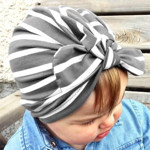 New rabbit bunny ears knot baby girls kids hat headbands hair accessories for children hair turban headwrap hairband head bands