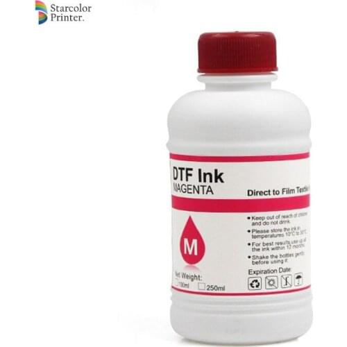 DTF INK 500ML 4PC For Dirent printer film heat transfer for Epson L1800 L800 L805 DX5 DX7 I3200 I4720 I5113 Printhead BK C M Y