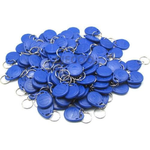 Copy Rewritable Writable Rewrite EM ID keyfobs RFID Tag Key Ring Card 125KHZ Proximity Token Access Control Duplicate