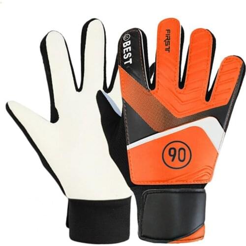 80% Hot Sale 1 Pair Gloves Protective Anti-Collision Faux Leather Children Goalkeeper Gloves for Football Game