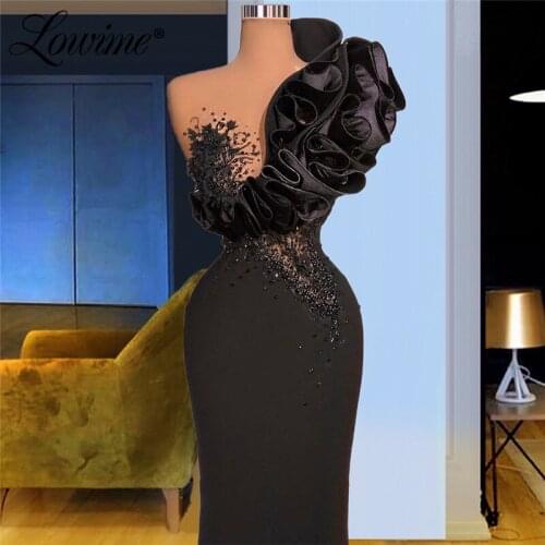 Lowime Beading Custom Made Party Gowns 2021 Plus Size Evening Dresses Formal Dubai Arabic Prom Dress Long Vestidos De Fiesta