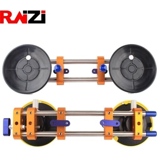 Raizi 2 Pcs Seamless Seam Setter for Joining Leveling Granite Stone Countertop Installation Tools With 6 inch vacuum suction cup