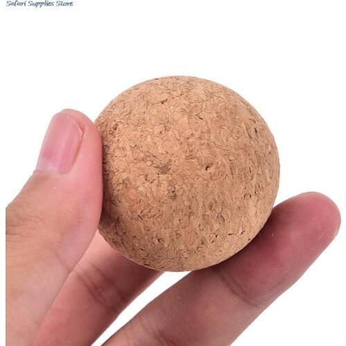 NEW 1pcs 36mm 1.42" cork solid wood wooden Foosball table soccer table ball football balls