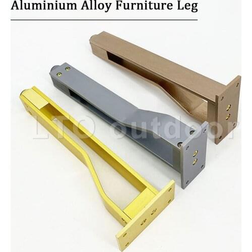 250mm Modern Aluminum Alloy Furniture Leg Replacement Legs For Bathroom Cabinet Legs Sofa TV Stand Furniture Hardware Feet