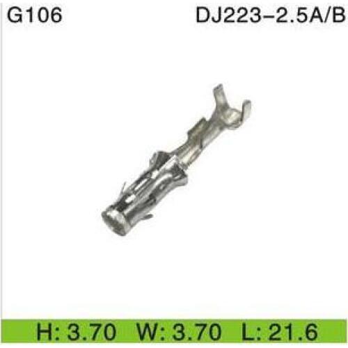 Fress shipping Crimp Terminals (Pins) For Auto Tyco Connector, Replacement of 962981-1