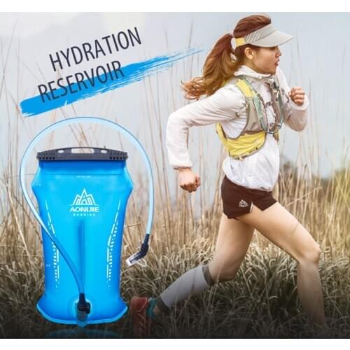 AONIJIE SD52 1.5L 2L Hydration Pack Water Reservoir Water Bladder Storage Bag BPA for Hiking Running Hydration Vest Backpack