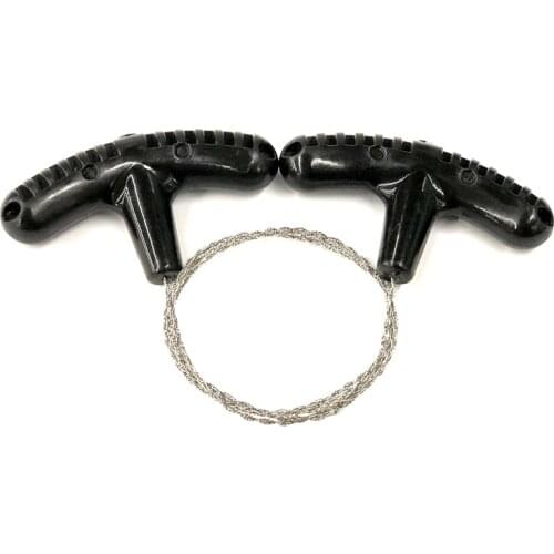 Manual Hand Steel Rope Chain Saw Practical Portable Emergency Survival Gear Steel Wire Kits Travel Tools Outdoor Camping Hiking