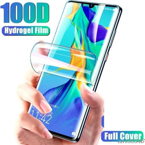9H Protective For Huawei P20 Pro P10 Lite Plus Screen Protector P30 P40 Lite E P Smart 2019 Hydrogel Film Case Not Glass