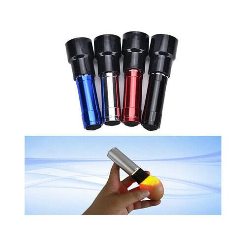 High Quality 1 Pcs 9 LED Flash Light Egg Candler Incubator Candling Lamp For Light Dark Hatching Eggs