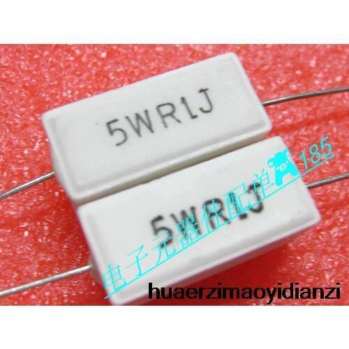 10PCS rx27 5wr1j 5wR 1J 0.1R cement 0.1 ohms horizontal resistance
