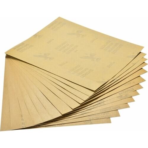 5PCS Silicon Carbide Wet & Dry 1000#1200#1500#2000# Waterproof Sandpaper Abrasive Sanding Paper Grit Metal Wood Abrasive Tool