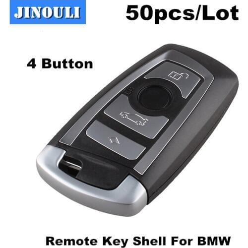 50pcs DHL Free New ! Top Smart Remote Key Shell for BMW 3 5 New 7 Series F Series X1 X3 X5 Replacement FOB Key Case Blanks