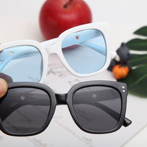 Kids Sunglasses Children Boys Girls Sunglass UV 400 Protection Rivet Gafas Anti-uv Baby Sun-shading Eyeglasses