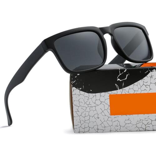 KEN BLOCK Sunglasses Mens Brand Designer Women Sun glasses Reflective Coating Square Spied For Men Rectangle Eyewear Oculos