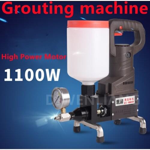 High Pressure Concrete Injection Grouting Machine by Hand Epoxy Grout Injection Pump Filling Machine Crack Repair Machine