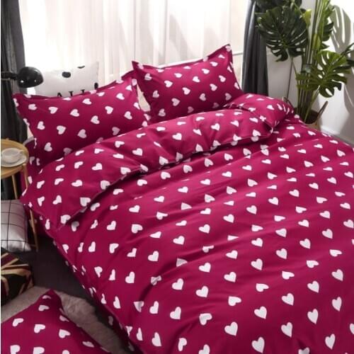 Fashion bedding sets luxury bed linen fashion Simple Style Bedding Set Winter Full King Twin Queen Without Comforter