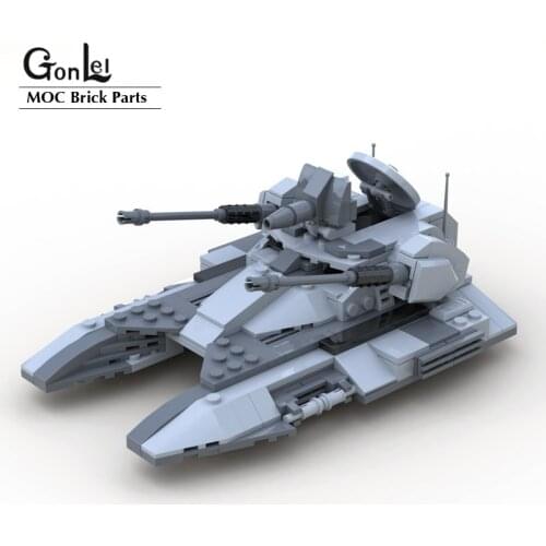 NEW Space Seriers Republic Fighter Tank Ornament Imperial Fighter Tank IFT-T MOC Building Blocks Bricks assembly Model DIY Toys
