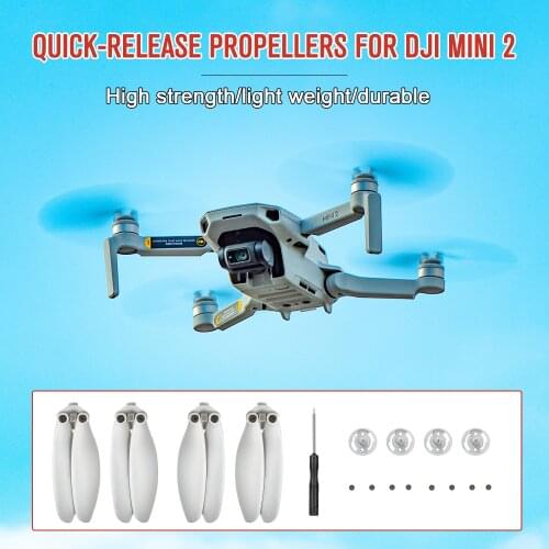 Excellrnt Dynamic Balance Stable Flying High Strength Light Weight Durable Quick-Release Propellers For DJI Mini2 Accessories