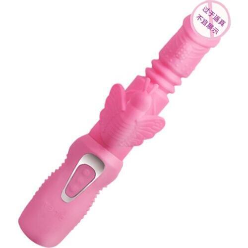 G Spot Scalability Vibrators Sex Toys For Woman 360 Degree Rotation One-key Heating Dildo Vibrator 12 Speeds Strong Butterfly