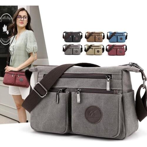 2021 Womens Bag Large Capacity Versatile Casual Canvas Bag Shoulder Bag Messenger Bag Bag Luxury Handbags Women Bags Designer