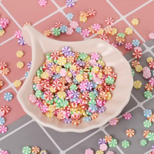 20g Fake Sprinkles For Slime Accessories Clay Filler DIY Fluffy Slime Supplies Chocolate Cake Dessert Mud Toys