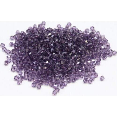 Violet 3mm 720pcs/Lot Chinese Top Quality Crystal Bicone Beads Free Shipping
